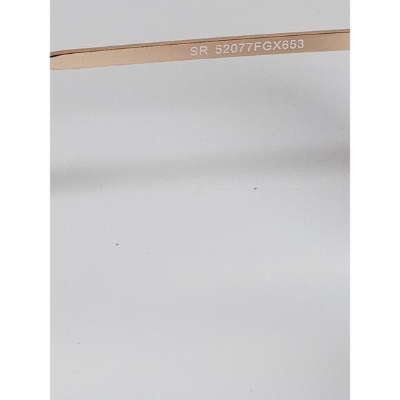 FGX by Foster Grant Gold & Pink Full Round Metal Frame Sunglasses 52077FGX653 - Picture 9 of 11